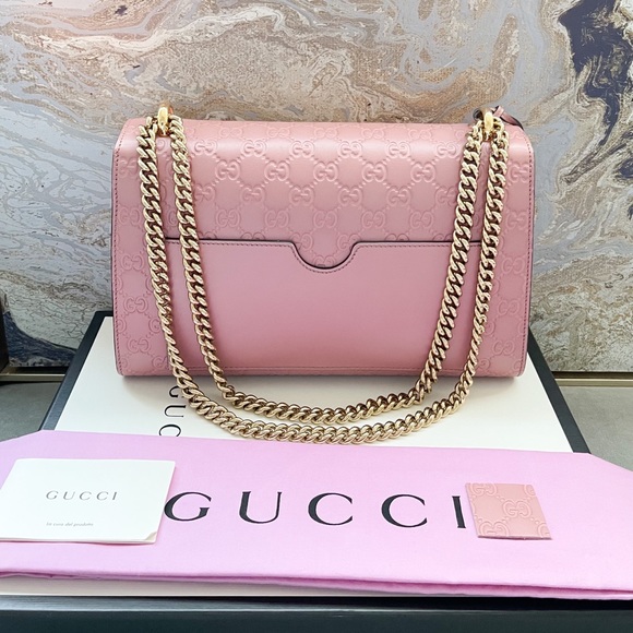 Gucci Guccissima Medium Padlock Chain Shoulder Bag - Picture 3 of 12
